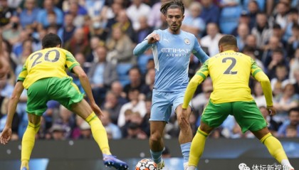  曼城锋线火力全开，英超榜首大战演绎进球盛宴