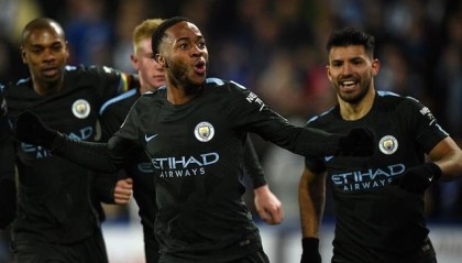  曼城客场逆转阿森纳，终结对手连胜纪录  